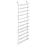 Whitmor6486-1746-WHTOverTheDoorShoeRack,White,36-Pair