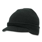 New Winter Sports GI Jeep Beanie Visor Skull Cap (Comes In 10 Different Colors)