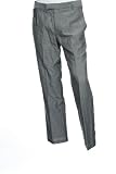 Kenneth Cole Reaction Heather 035 Med Grey Flat Front Dress Pants, Size 36X34