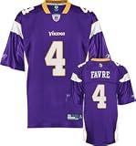 Reebok Minnesota Vikings Brett Favre Sewn/Stitched Youth XL Jersey