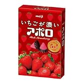 明治 いちごが濃いアポロ 40g ×10個