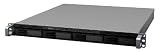 Synology RackStation 4-Bay (Diskless) 1U NAS Rackmount Network Attached Storage RS812 (Silver/Black)