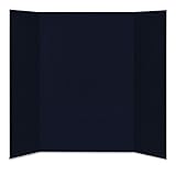 IMAGE OF Elmer's Products - Elmer's - Premium Paper-Laminated Polystyrene Foam Display Board, 36 x 48, Blue, 12/Carton - Sold As 1 Carton - Lightweight, trifold board. - Smooth surface. - Folds to 36 x 24.