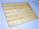 12 x 16 x 1 ½ Striped Design End and Long-Grain Cutting Board by SimplyWood
