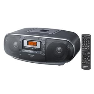 Boom  on Panasonic Rx D55gc K Boombox   High Power Mp3 Cd Am  Fm Radio Cassette