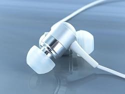 Two-tone Platinum Sound2 "ELITE" Headphone Earbuds with Earphone Case - GREAT VALUE!