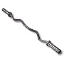 Cap Barbell Solid Curl Bar with Collars