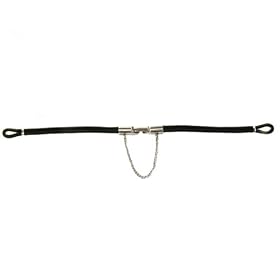 Watch Band Black Cord with Stainless Steel Clasp for Antique Watches