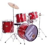 Enforcer Drum Set - Metallic Red - B0002WSKRG