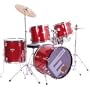 Enforcer Drum Set - Metallic Red