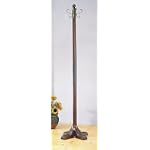Antique Solid Wood Coat Rack in Cherry Finish