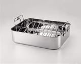 Review ANOLON 50477 / Anolon Accessories 16-Inch Rectangular Stainless Steel Roaster with Rack