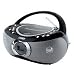 Coby Portable AM/FM Radio MP3 CD Player  MPCD455, Black