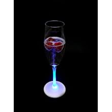 Fortune ProductsLG-6004 Lighted Champagne Real Glass, 2" Diameter x 10.3" Height, 10oz Capacity (Pack of 4)