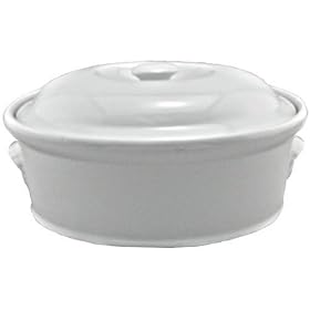 BIA Cordon Bleu 4-Quart Oval Casserole, White by BIA Cordon Bleu