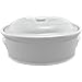 BIA Cordon Bleu 4-Quart Oval Casserole, White