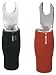 Electronics : Scosche P4Bsi4 Iced Platinum Series Barrier Spade Terminal (4-Pk)