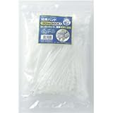 （業務用セット） ELPA 結束バンド ワンタッチロック方式 150mm 500本入 ホワイト KBF-150500C（W） 【×10セット】
