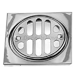 Deluxe Shower Drain Trim with Tile Square D3171-12V