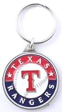 Texas Rangers Pewter Keychain