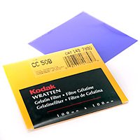 Kodak WRATTEN No. 80C - Filter - color conversion - blue