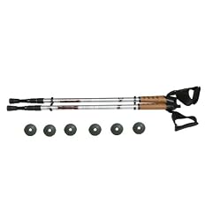 Nordic Walking Teleskop St�cke 65 cm - 138cm - GS gepr�ft - silber