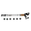 Nordic Walking Teleskop St�cke 65 cm - 138cm - GS gepr�ft - silber