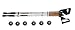 Sports : Nordic Walking Teleskop Stöcke 65 cm - 138cm - TÜV / GS - silber