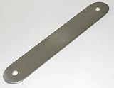Amerock Solid Brass 96mm Backplate Satin Chrome