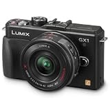 Panasonic Lumix DMC-GX1X 16 MP Micro 4/3 Compact System Camera, 3-Inch LCD Touch Screen and 14-42mm X Power Zoom Lens (Black)