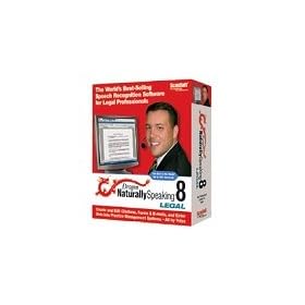 ScanSoft Dragon NaturallySpeaking 8 Legal Upgrade from Versions 6/7