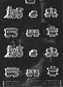 SUGAR TRAIN Kids Candy Mold Chocolate