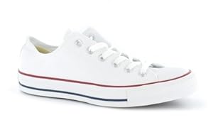 CONVERSE CHUCK TAYLOR ALL STAR OX LO TOP, OPTIC WHITE, M7652, SIZE 12