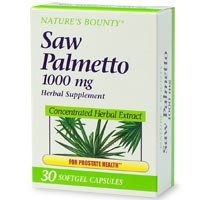 SAW PALMETTO SFGL 1000MG NBY Size: 30