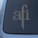 AFI - Vinyl Car Decal Sticker #A1575 | Vinyl Color: Silver