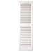 Builders Edge, Inc. 010140052001 Do it Best Open Louver Vinyl Shutters