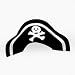 Dozen Child Felt Pirate Hats