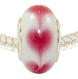 LovingtheBead © 'Sweetheart' Murano Glass Slide-on & Slide-Off Bead Charm