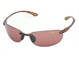 Bolle Sunglasses Kickback Dark Tortoise Frame Polarized Sandstone Gun Lenses