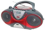 NAXA PORTABLE CD AM/FM STEREO RADIO CASSETTE PLAYER/RECORDER