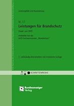 Leistungen f&uuml;r Brandschutz AHO, Heft 17: erarbeitet von der AHO-Fachkommission "Brandschutz"