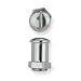 Stainless Stl Plugs & Flesh Tunnel Hardware Theme 8G (3.26mm) Slot-Headed