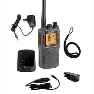 Cobra MR HH325 VP Tri-Watch Handheld VHF w/All 