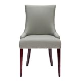 Safavieh Becca Grey Linen Dining Chair - MCR4502D