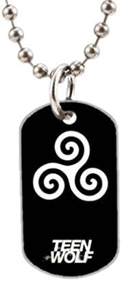 Teen Wolf Fashion Image Custom Unique Personalized Dog Tag Necklaces, dogtag size About 1.3X 2.2 inches Ideal Gift