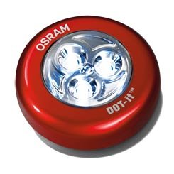 Osram 589 Dot-it rot mobiles LED-Licht ohne Kabel
