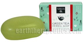 Earth Therapeutics Green Tea Herbal Soap 4.2oz