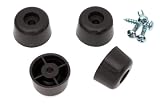 Brown Plastic Bumpers, 1/2 x 7/8