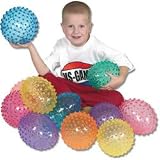 US Games Color My Class 8in See Thru Knobby Balls