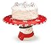 Peppermint Snowman Pedestal Cake Plate/Stand For Christmas Holiday Decor